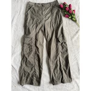 Nicole Miller Green Cargo Pants size 6